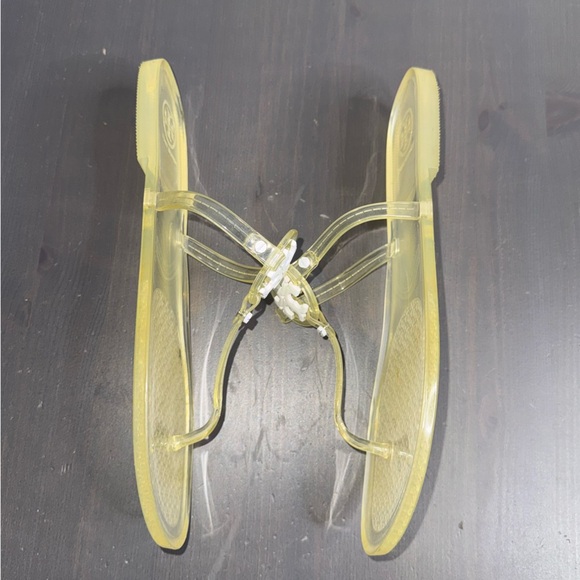 Tory Burch Mini Miller Clear Sandals - Picture 3 of 5